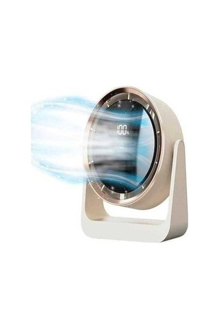 Ebitda Mini Elektrikli Fan, Masaüstü Usb Gece Lambası, Duvara Monte, Sessiz Sirkülasyon, Yurt/ev Kullanımı, Aa Batarya