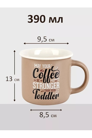 Nouvelle 2'li Fincan Seti "coffee", 390 Ml, Nouvelle 189089890 Kahverengi