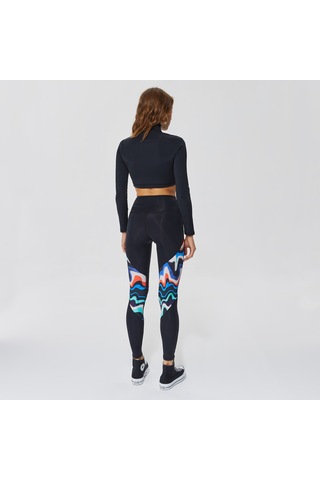 Ace Nayman Theresa Siyah Crop Top