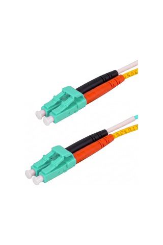 Alfafonet Lc/pc-lc/pc Multimode Om3 Dupleks 10 Metre Fiber Patch Cord