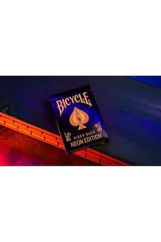 Bicycle Neon Solar-orange Rider Back Premium Oyun Kağıdı Koleksiyonluk İskambil Kartları Destesi