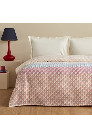 Karaca Home Dace %100 Pamuk Çift Kişilik Pike Multicolor Pp Çok Renkli