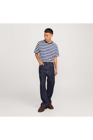 Jack & Jones Vesterbro Newton Erkek Tişört 12265748-onc Çok Renkli