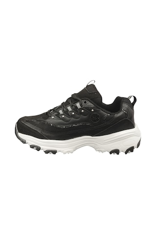 Taşçı Ayakkabı Flet387z Kadın Ortopedik Hafif Şık Tasarım Bağcıklı Günlük Sneaker Ayakkabı Siyah