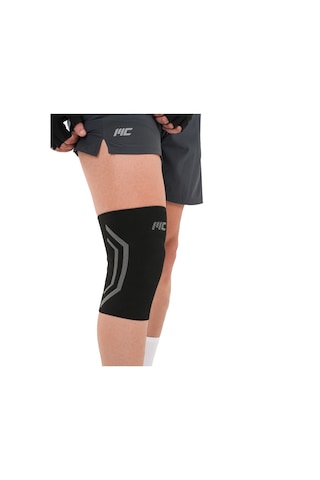 Musclecloth Elastik Spor Dizlik Tekli Paket Siyah Siyah