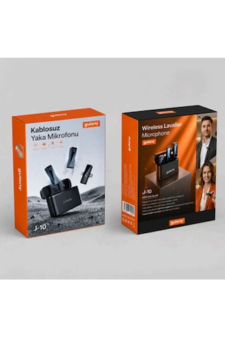 Gulony Kablosuz Yaka Mikrofonu J-10