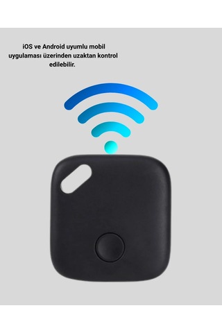 Bluetooth Uyumlu Akıllı Takip Cihazı 1 Adet Gerçek Zamanlı Konum Diğer