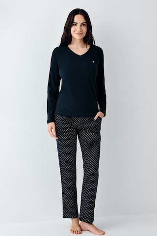 Pierre Cardin Kadın Lacivert Pijama Takımı Pc9091-s-v1 Lacivert