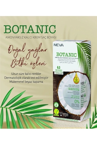 Botanic Amonyaksız Kalıcı Krem Boya Seti 6.0