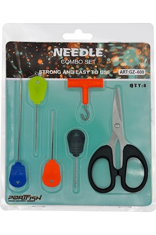 Portfish Boili Makas Şiş 6 Lı Combo Set-3