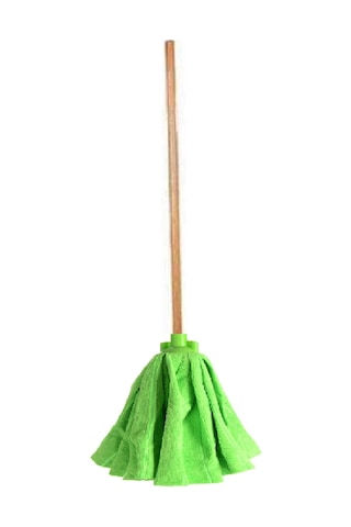 Spark Mikrofiber Havlu Vileda Paspas Mop Ucu Ve Ahşap Saplı Takım