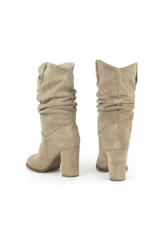 Ziya, Kadın Hakiki Deri Çizme 1531050z25100670k Bej 1531050z25100670k 340 Bej