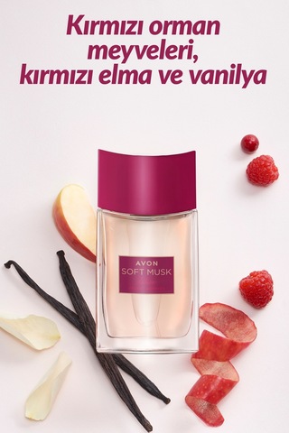 Avon Soft Musk Delice Velvet Berries Kadın Parfüm EDT 50 ML