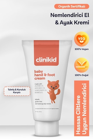 Doğal El Ve Ayak Nemlendirici Kremi