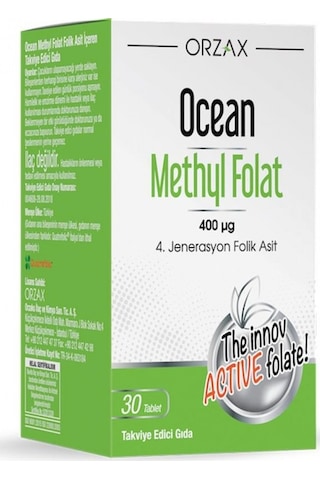 Ocean Methyl Folat 30 Tablet