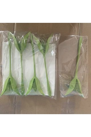 Geeroyoo Ev Dekorasyonu İçin Pratik Ve Dayanıklı 4'lü Gül Şekilli Peçete Tutucu Seti, Kolay Kullanım Ve Şık Sunum. Diğer