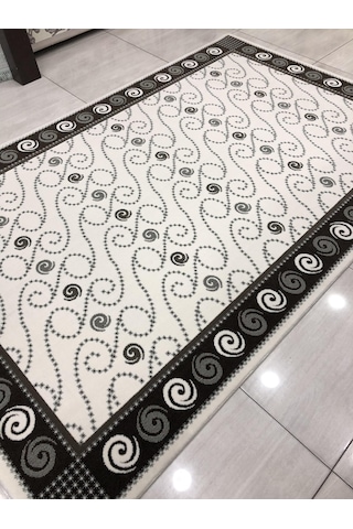 Saray Halı Sembol 11715 A 150X230 Gri Beyaz Kahve 4 M2 Halı !