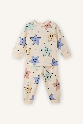 Defacto %100 Pamuklu Desenli 2'li Pijama Takımı Erkek Bebek G8845A526SP