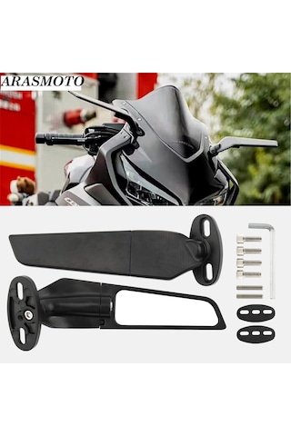 Motosiklet Kanat Dikiz Aynaları Ayarlanabilir R25 -cbr 250-125-60