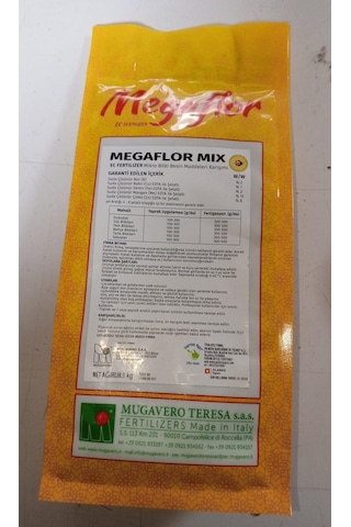 Megaflor Mix 1 Kg Mikro Bitki Besin Maddeleri Karışımı Edta Şelatlı 1 kg