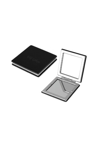 İsme Kişiye Özel Kare Bayan Makyaj Aynası Kırmızı