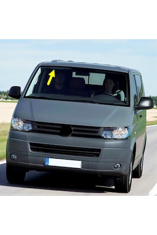 Vw Transporter T6 2010-15 Sağ Yolcu Taraf Güneşlik Gri 7h5857552b