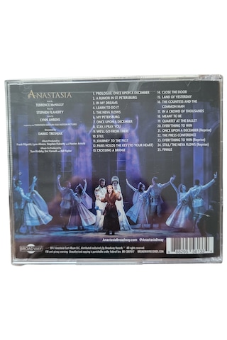 Anastasıa Broadway Records Musical Cd 2017