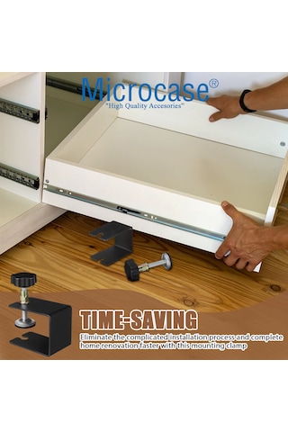 Microcase Metal Çok Amaçlı Sabitleme Aparatı Mengene 1 Adet AL5451
