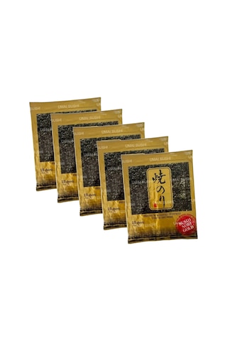 Seafood Sushi Yosunu Yaki Sushi Nori Gold Premium 10 Yaprak X 5 Paket
