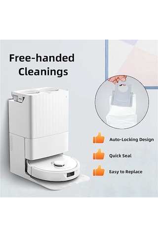 Crackedice Roborock Q Revo,q Revo S,qrevo Pro, Qrevo Maxv İçin 18 Adet Toz Torbası