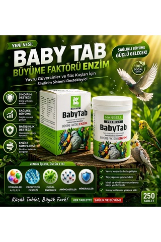 Babytab İmmun Sistemi Ve Gelişim Destekleyici 250 Adet