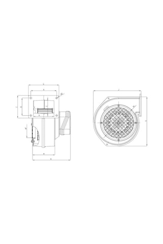 Bvn Bahçıvan Bdrs 160-60 Metal Gövdeli Öne Eğimli Radyal Salyango