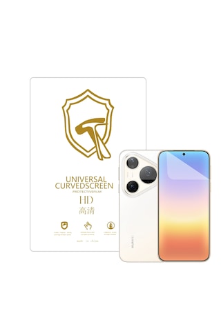 Microcase Huawei Pura 90s Pro Max Global İle Uyumlu Full Tpu Ön Arka Nano Koruma- Ekm103