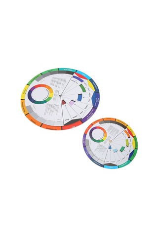 Lemestar Tattoo Renk Tekerleği Seti 2 Adet - Renkleri Organizasyon, Karıştırma Ve Tanıma İçin - Büyük 23.3cm + Küçük 14cm - Tatuaj Sanatçıları İçin Diğer