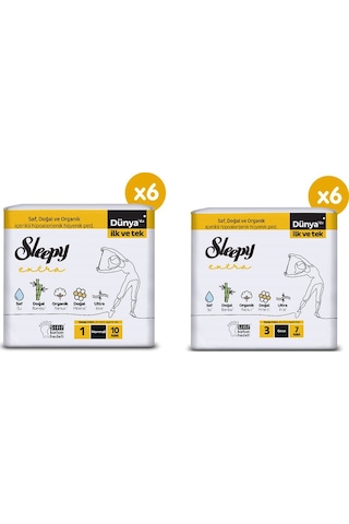 Sleepy Extra Ultra İnce Hijyenik Ped 102 Adet Ped Mega Fırsat Paketi