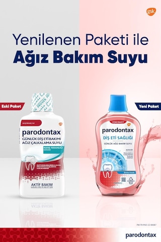 Parodontax Ağız Bakım Suyu Ekstra Ferah 2 x 500 ML