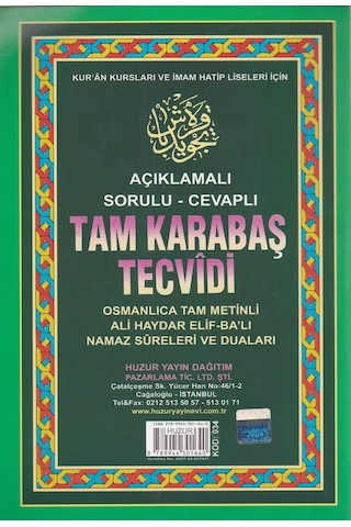 Tam Karabaş Tecvidi