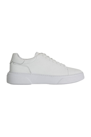 Lufian Tommy Erkek Deri Sneaker Ayakkabı 111230187100500 - Beyaz