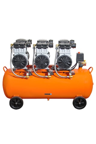 Gap Kompresör Gps 1100x3 Hava Kompresörü Sessiz Ve Yağsız 100 L