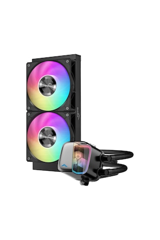 Sama L70-240bk, Black, 240mm, 2x120mm Argb Fan, Cpu Sıvı Soğutma