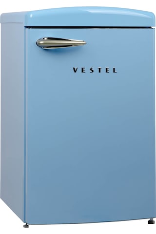 Vestel Retro SB14111 122 L Statik Buzdolabı Düş Mavisi