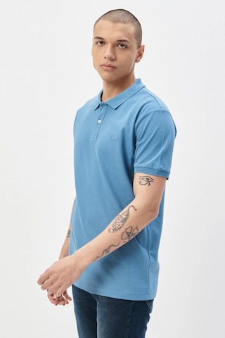 Lee Erkek Mavi Polo Tişört L211810404 Mavi