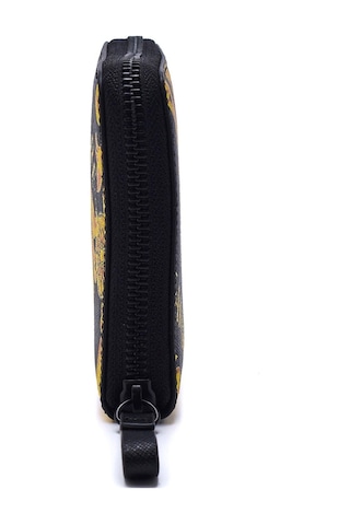 Versace Jeans Couture 75Ya5Pb4 Erkek Cüzdan Black-Gold Siyah - Altın