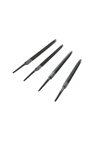 Sgs Üçgen Eğe Seti Kalın Dişli - 130-150-180-200 Mm. - 4 Parça