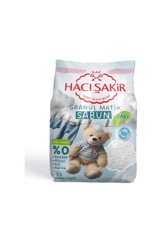 Hacı Şakir Granül Matik Sabun Otomatik Makineler İçin Sabun 25 Yıkama 1 X 1000 G 0.75 LT - 2.5 LT - 12 KG