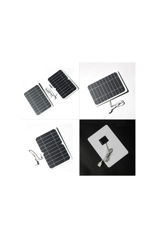 Youtek 5w Taşınabilir Güneş Paneli - Usb Çıkışlı, Su Geçirmez, Kamp Ve Seyahat İçin