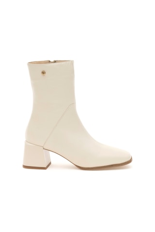 Pierre Cardin Beyaz Topuklu Çizme 50295942-vr019 Ekru