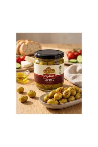 Izgara Yeşil Zeytin 350 Gr 201/230 Xl Cam Kavanoz Izgara Yeşil Zeytin 350 Gr 201/230 Xl Cam Kavanoz