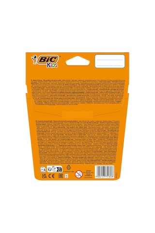 Bic Kids Kid Couleur Ultra Yıkanabilir 12'li Keçeli Boya Kalemi P