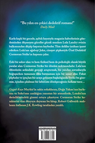 Guguk Kuşu-Cormoran Strike 1 - Robert Galbraith - Pegasus